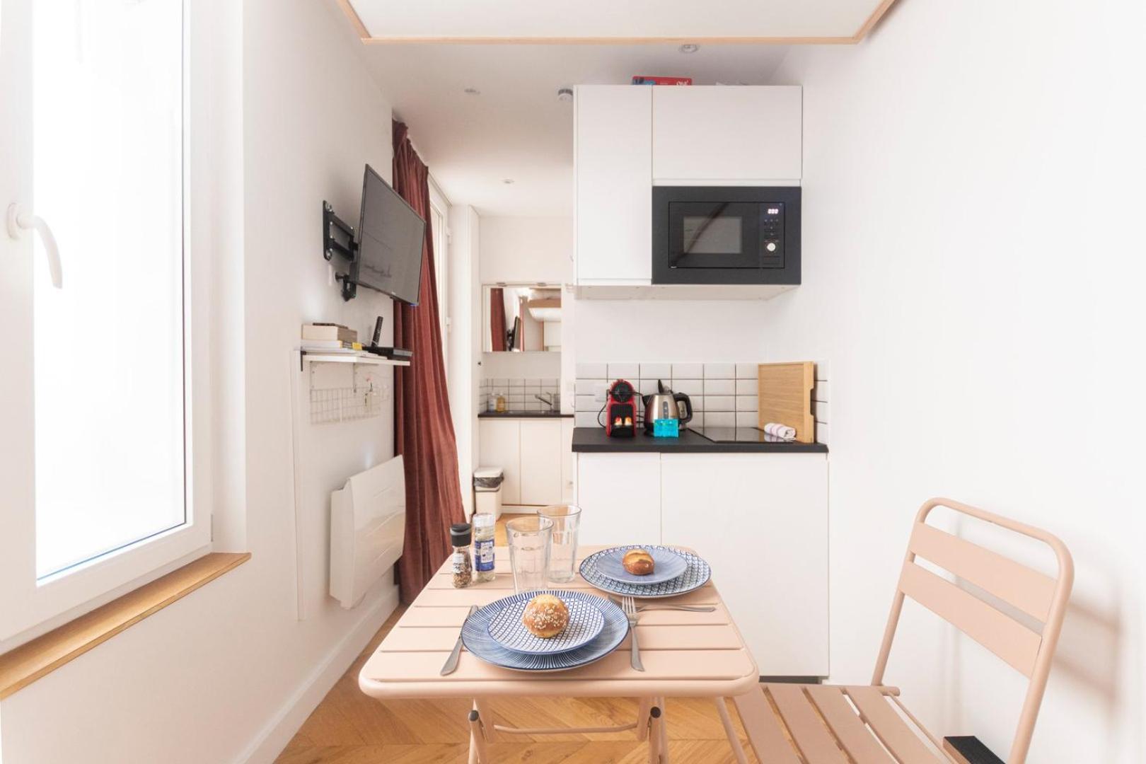 Super Central Mini Studio - 2 Pax, Murphy Bed Paris Exterior photo